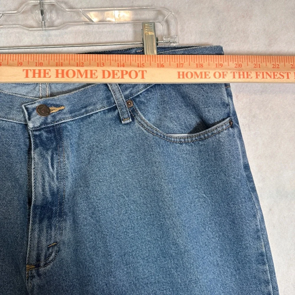 Magellan Jeans Mens 40x30 Outdoors Blue Good Straight Leg Cotton 1039MAGMS